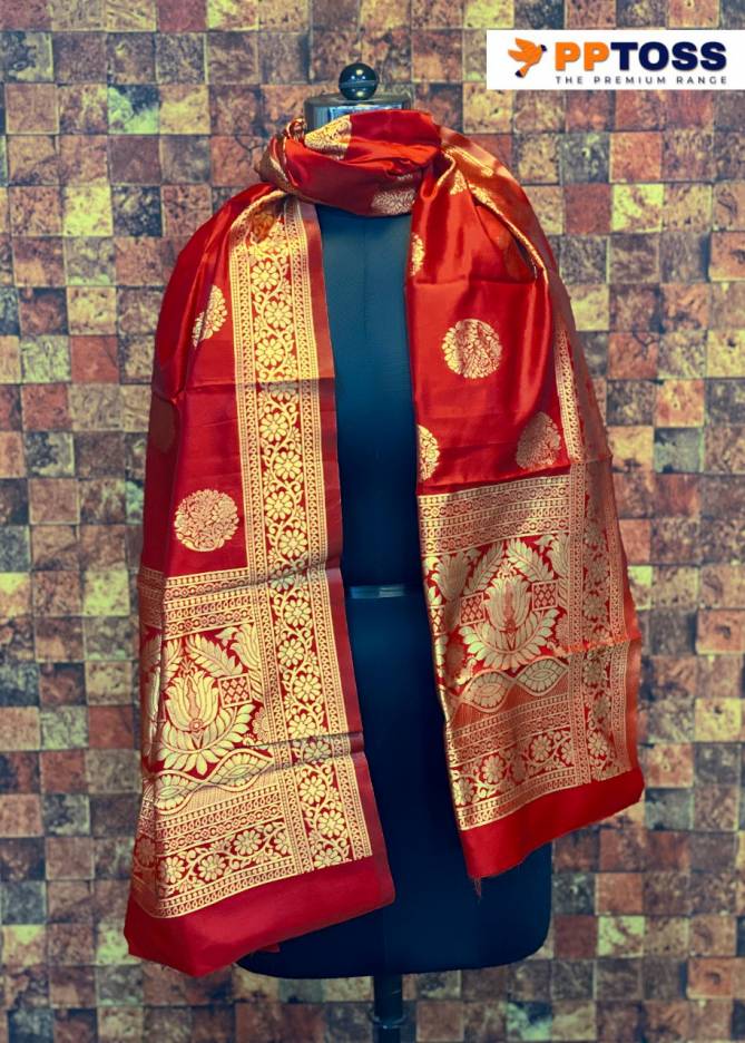 Pptoss Banarasi SIlk Dupatta 5 Festive Wear Banarasi Silk Designer Dupatta Collection